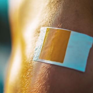 Patch on arm