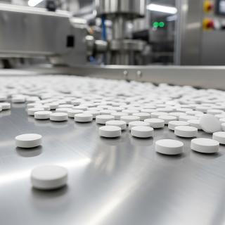 Generic drugs being manufactured